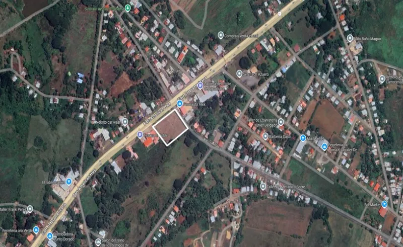 VENTA DE TERRENO EN EL ROBLE DE AGUADULCE