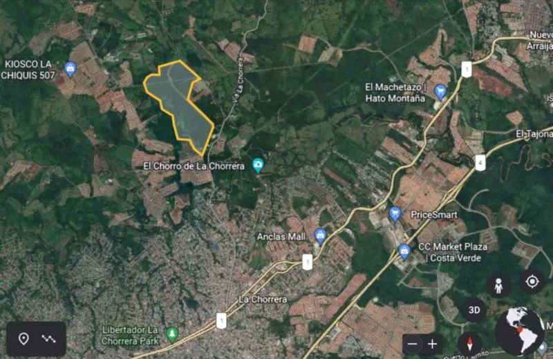 VENTA DE TERRENO PARA DESARROLLO RESIDENCIAL EN LA CHORRERA
